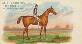1888 Allen & Ginter World's Racers (N32) #NNO Cyclops Front